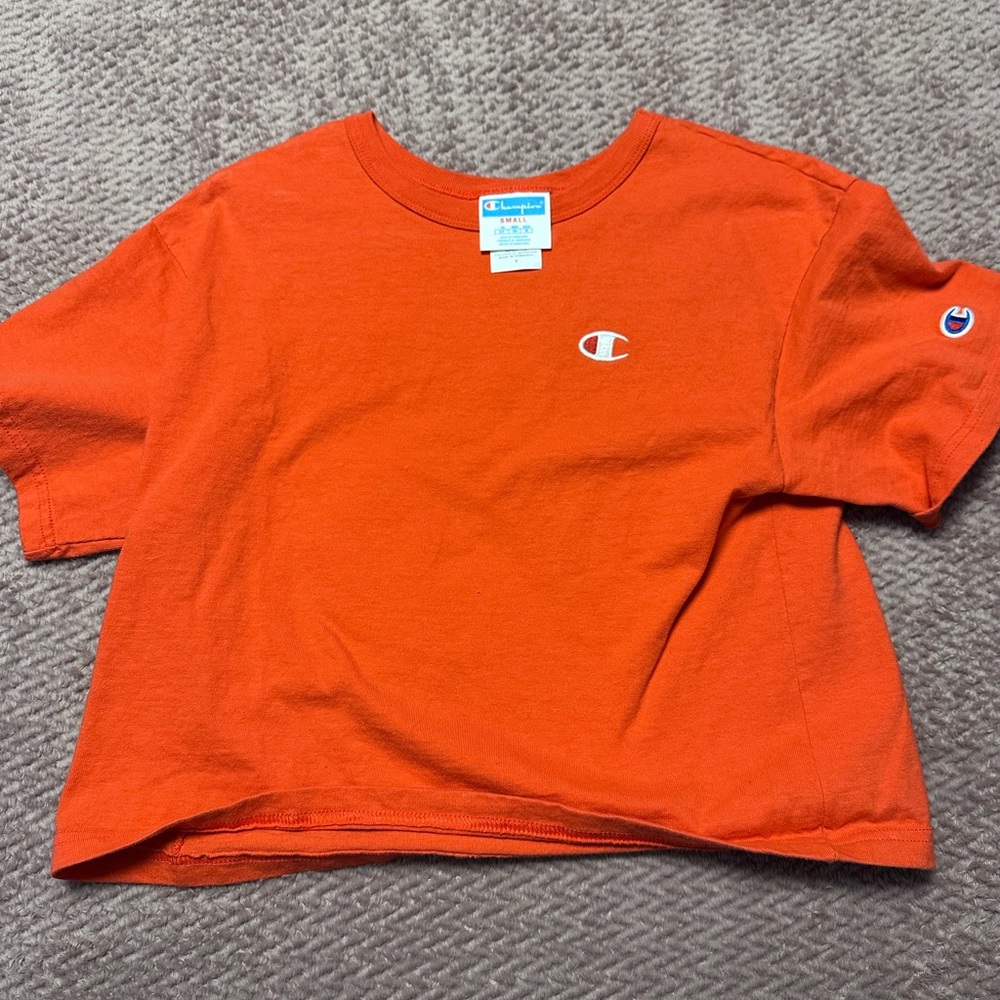 Women’s Champion Vibrant Orange Tee